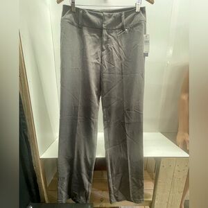 AB Studio Gray Wide-Leg Trousers